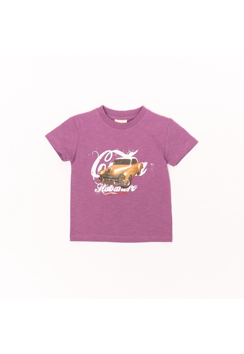 Tricou din bumbac - model masinuta - 35310