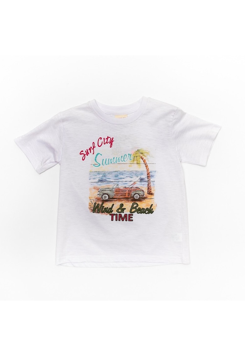 Tricou din bumbac - baieti - Wind & Beach - 31320
