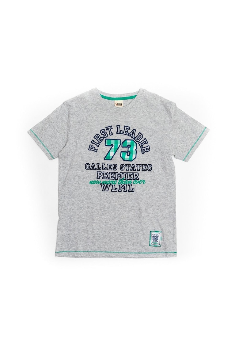 Tricou baieti - First Leader - 50340 - Gri -