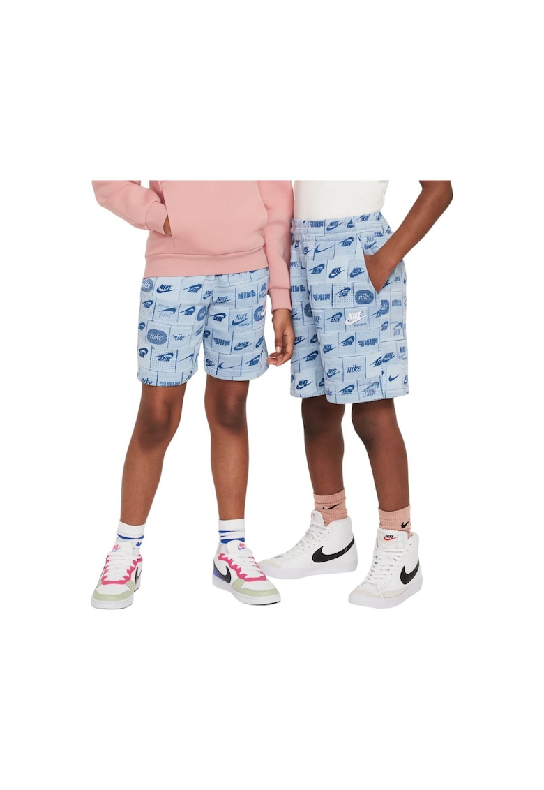 Short Club FT AOP 35755 - Albastru deschis