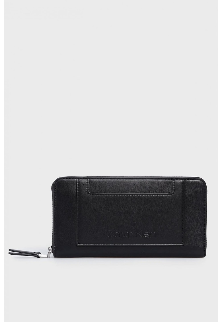 Portofel Dama Set Zip Around Large K60K611089 - Negru