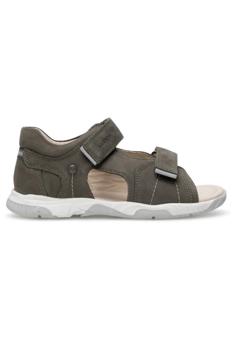 Pantofi copii - 590558858248930 - Piele naturala/Piele nabuc - Kaki