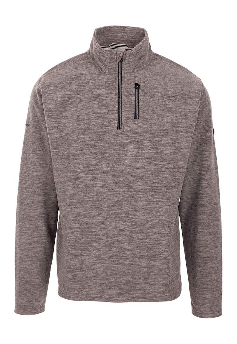 Bluza de trening cu fenta cu fermoar Farnworth - Gri carbune