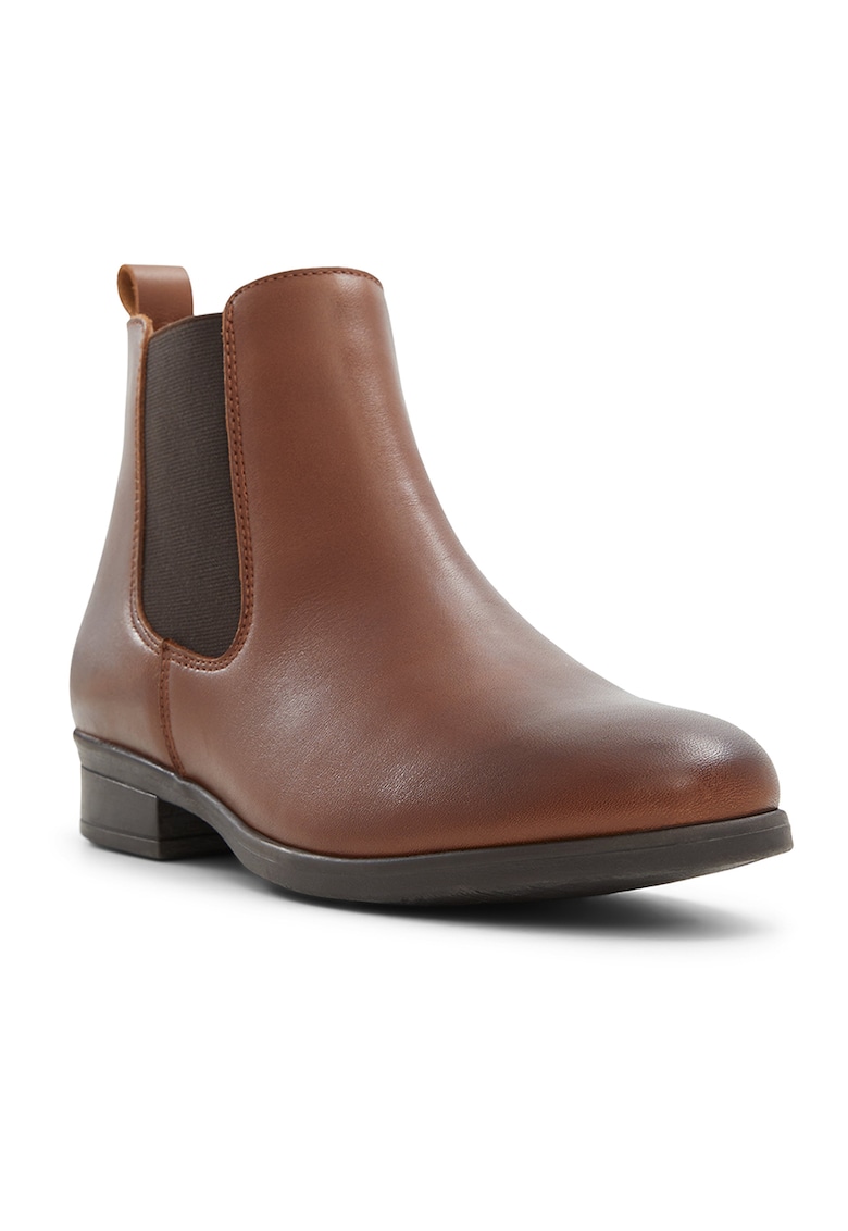 Ghete de piele cu segment textil Wicoenia