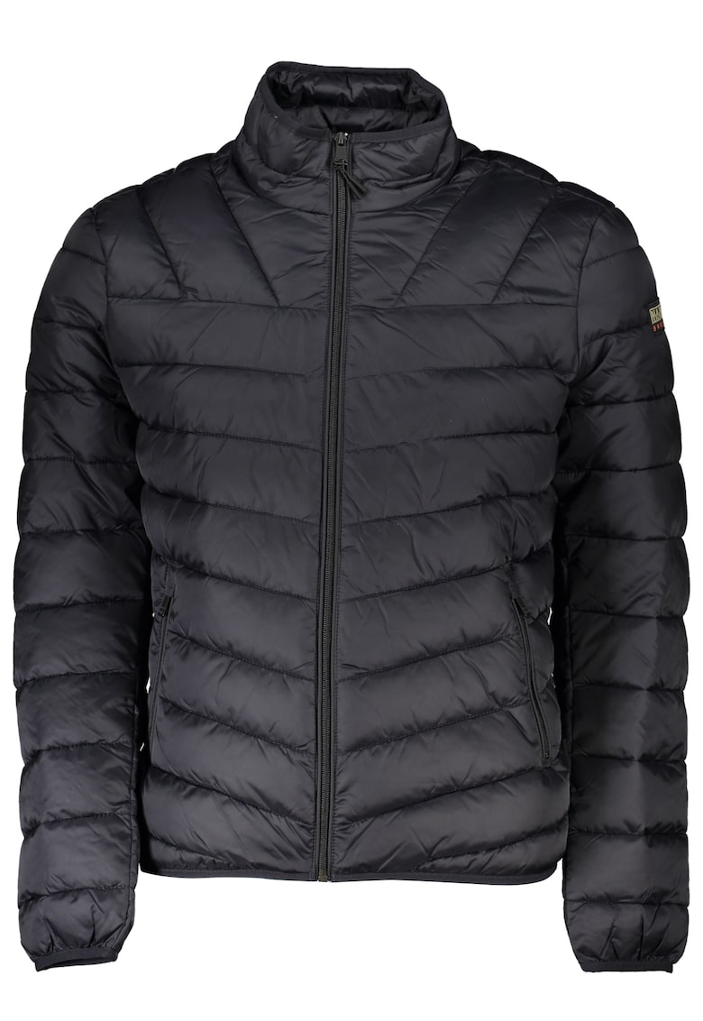 Geaca scurta regular fit cu aspect matlasat Geaca scurta regular fit cu aspect matlasat