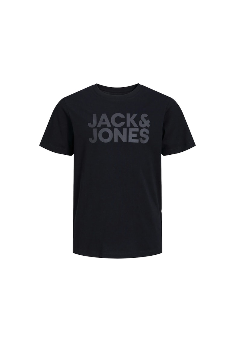 Tricou JACK &JONES Corp Logo JNR 35853 - Negru