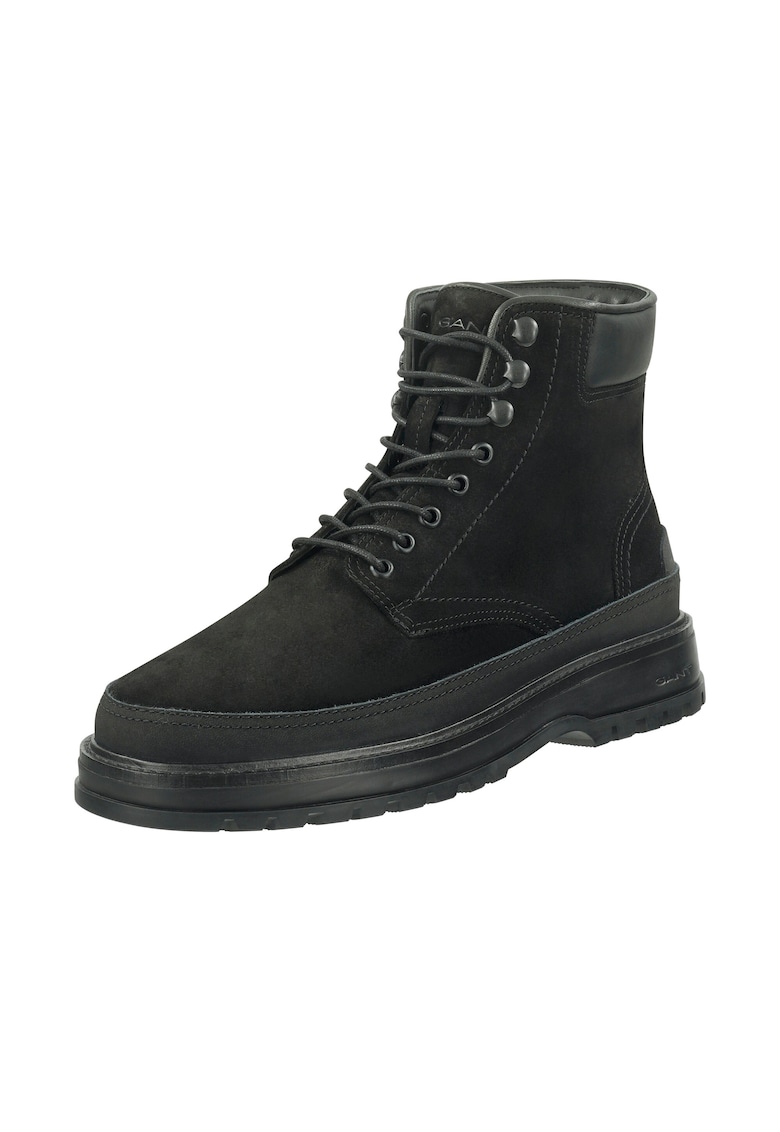 Bocanci de piele intoarsa Clafton - Negru