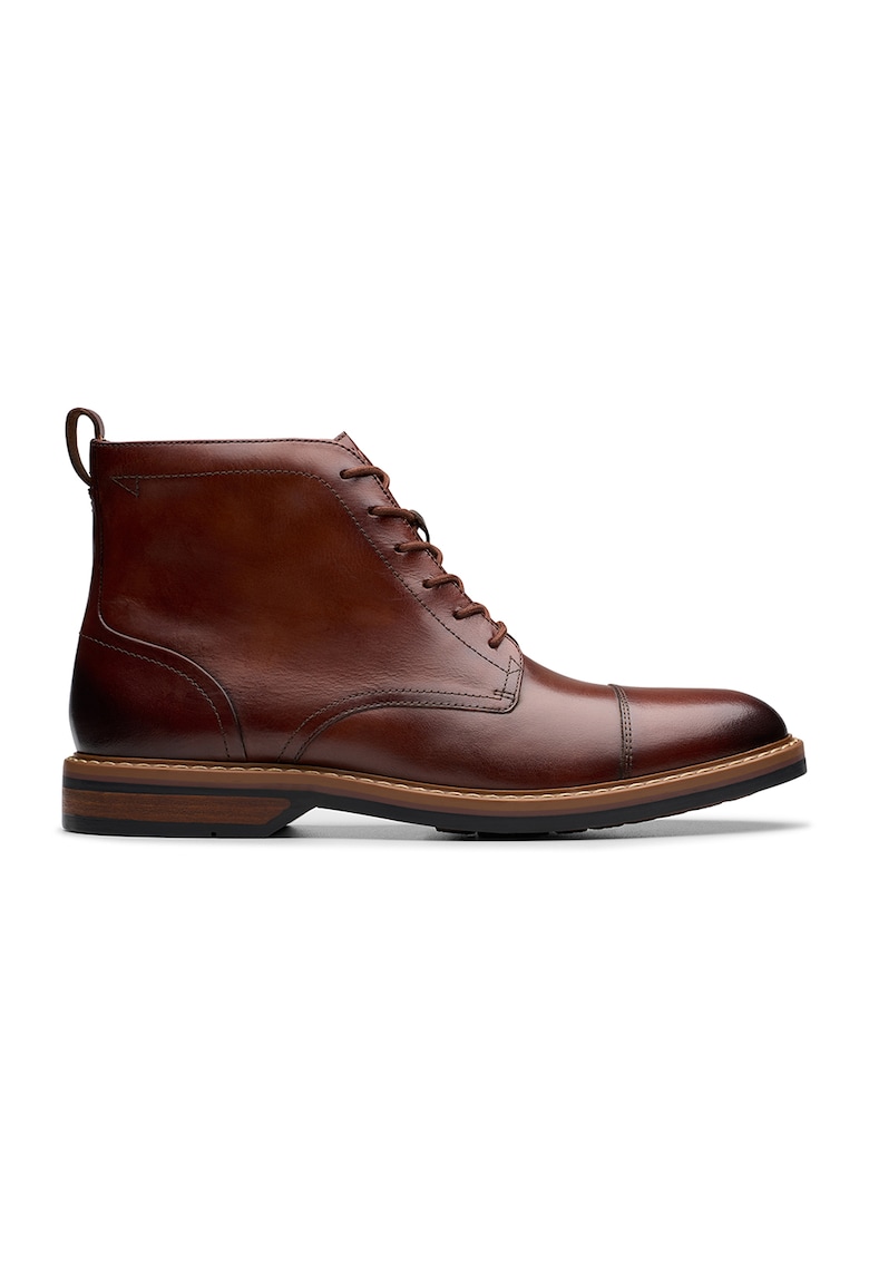 Ghete de piele Aldwyn - Maro cognac