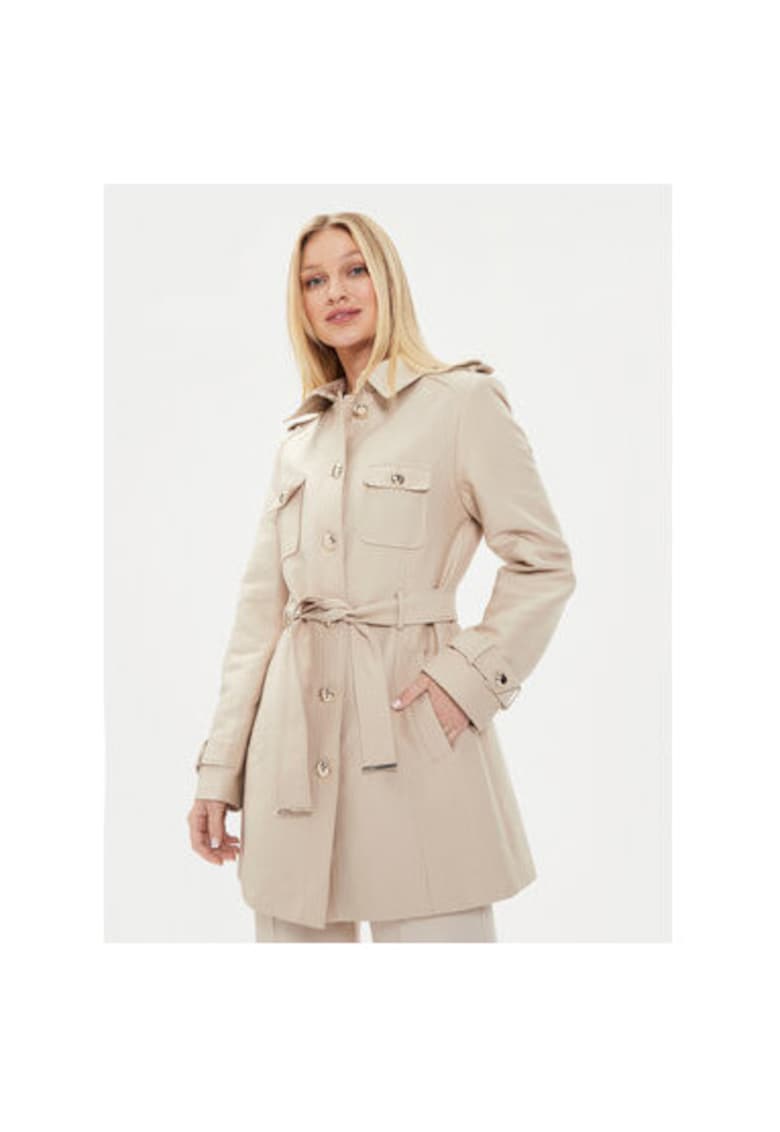 Palton dama -  18200 - Bej - Poliester