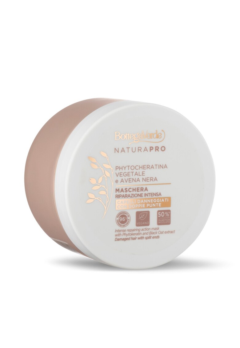 Masca de par cu keratina vegetala si ovaz negru - cu efect de restructurare - Natura Pro - 250 ML -