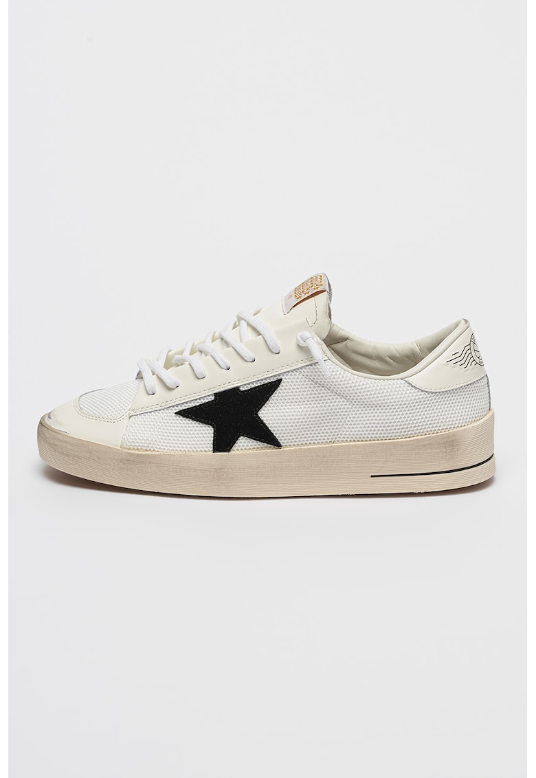 Pantofi sport cu detalii de piele Stardan