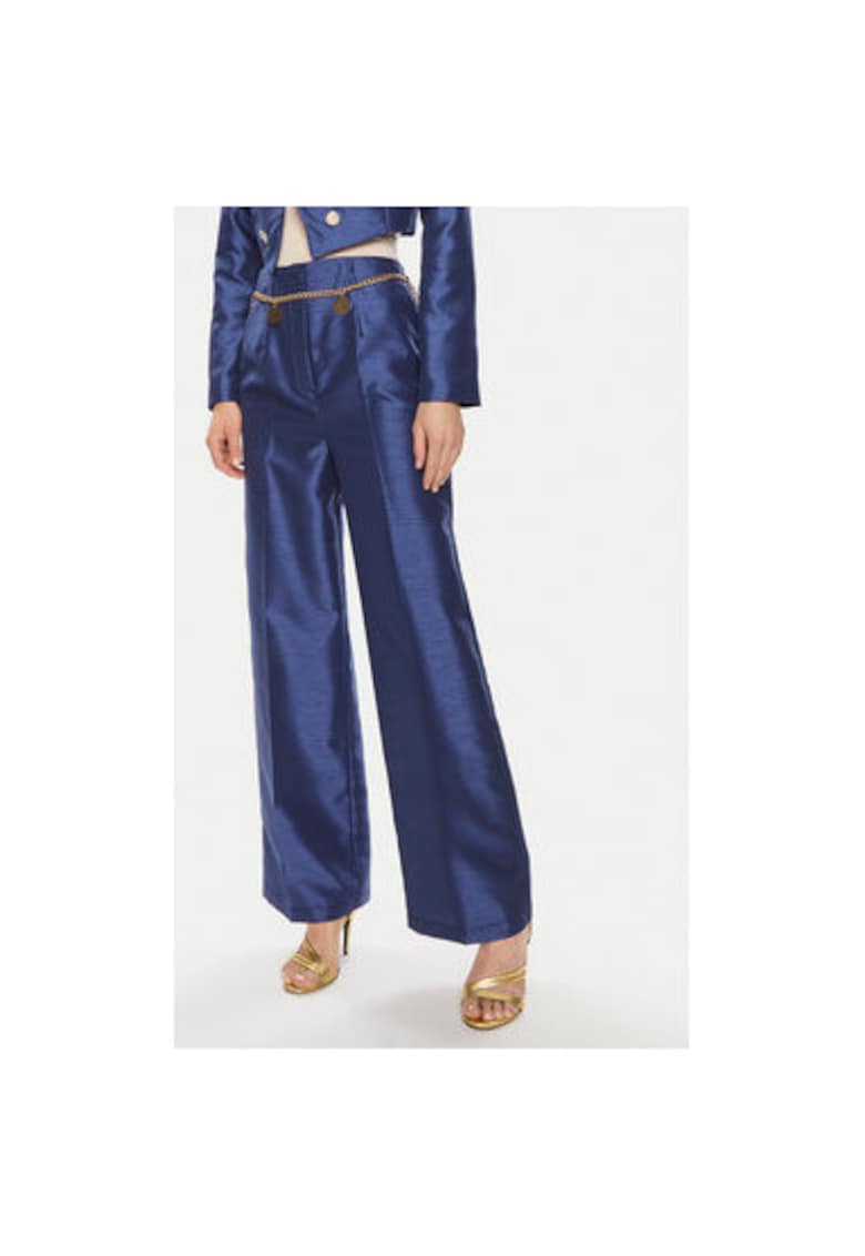 Pantaloni dama -  29483 - Bleumarin - Poliester