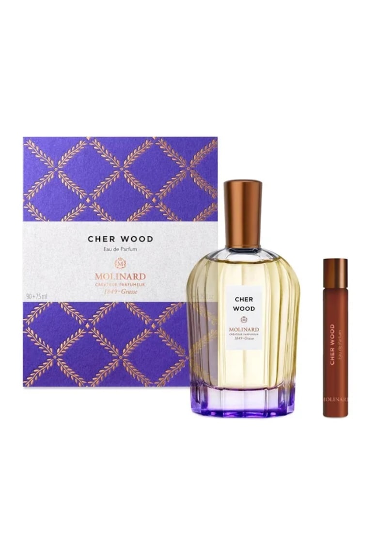 Set Apa de Parfum Cher Wood - Unisex - 90 ml + 7 - 5 ml