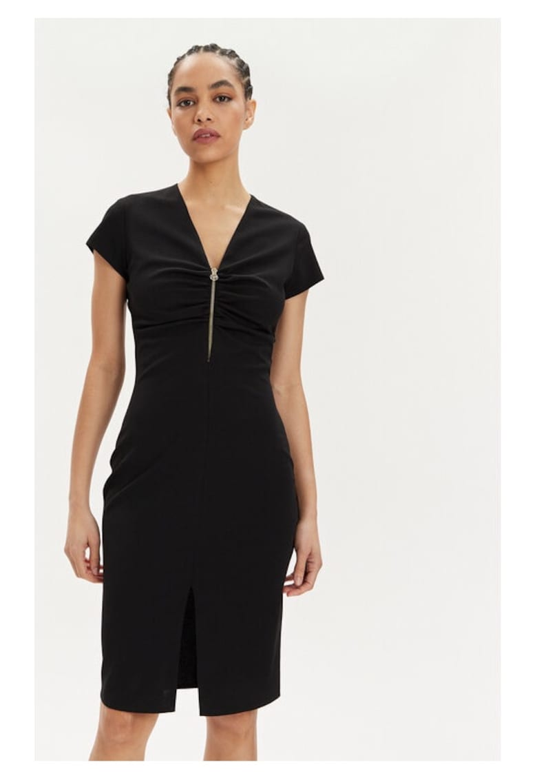 Rochie dama - 84024 - Negru - Poliester