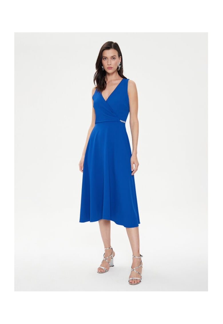 Rochie dama - 71073 - Albastru - Poliester