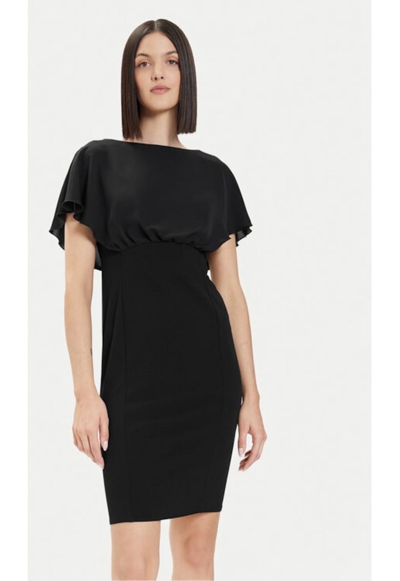 Rochie dama - 77726 - Negru - Poliester