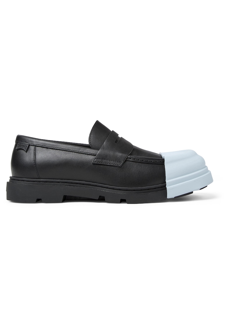 Pantofi loafer de piele cu aplicatie cap-toe Junction 20635