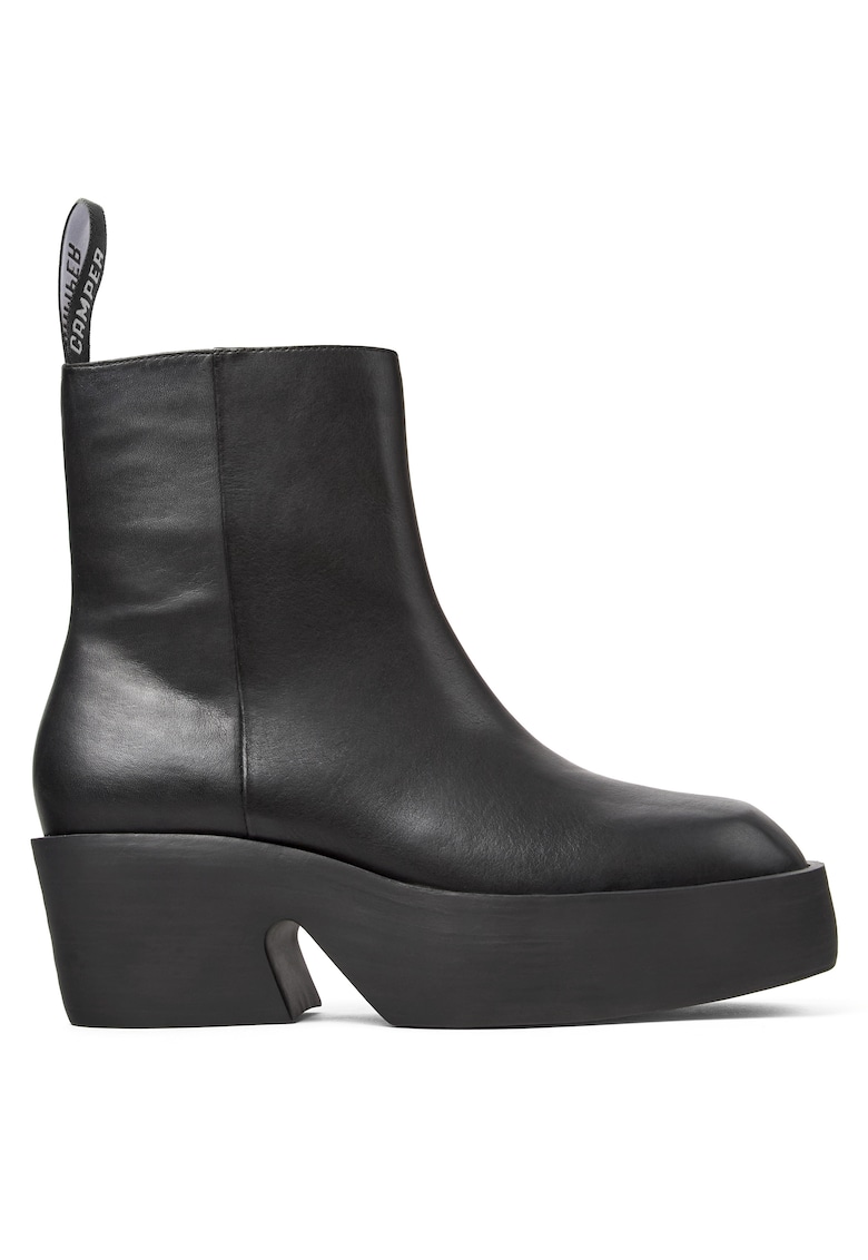 Botine de piele 50327 Billie - Negru