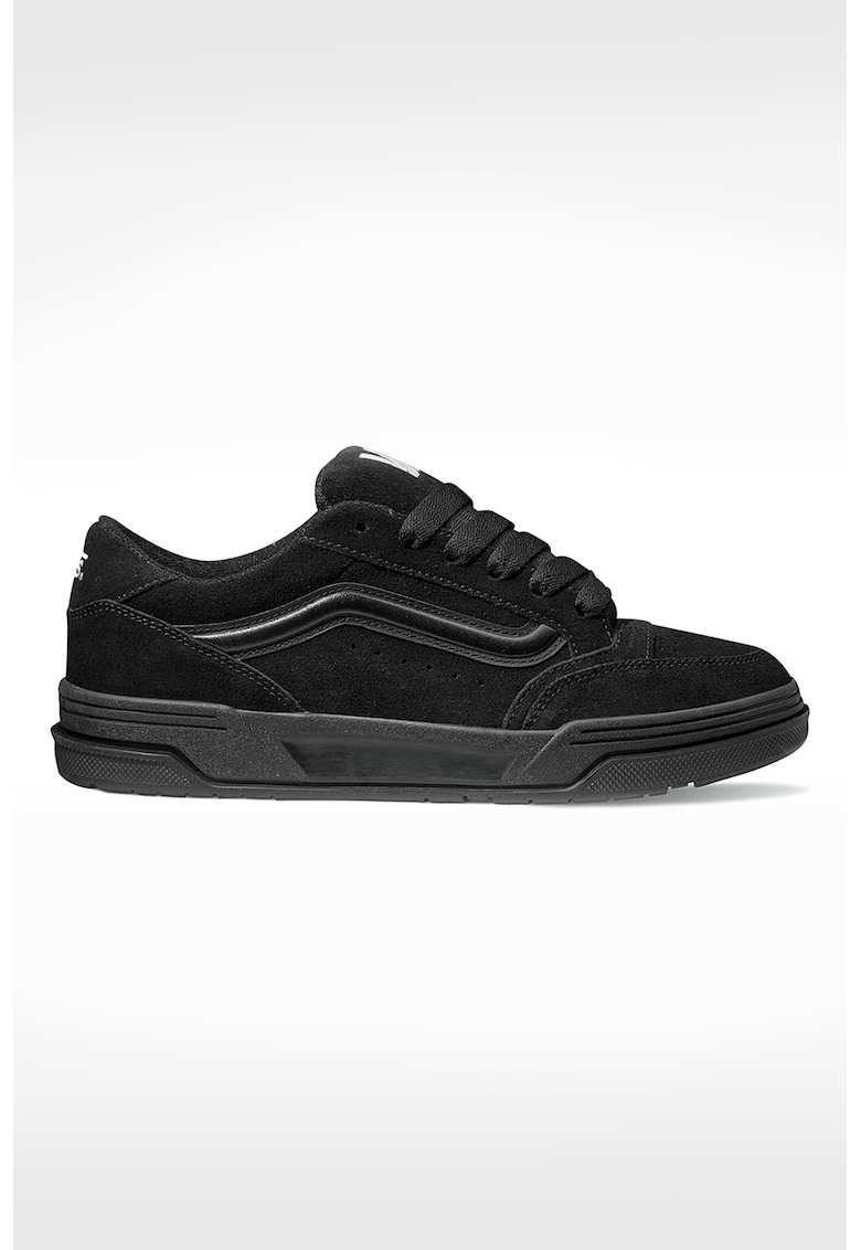 Pantofi sport unisex de piele intoarsa Hylane - Negru