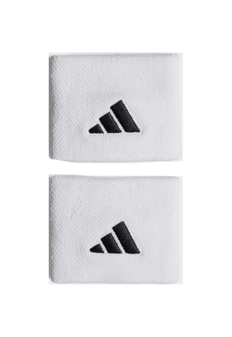 Mansete sport Adidas Small - marime universala - alb