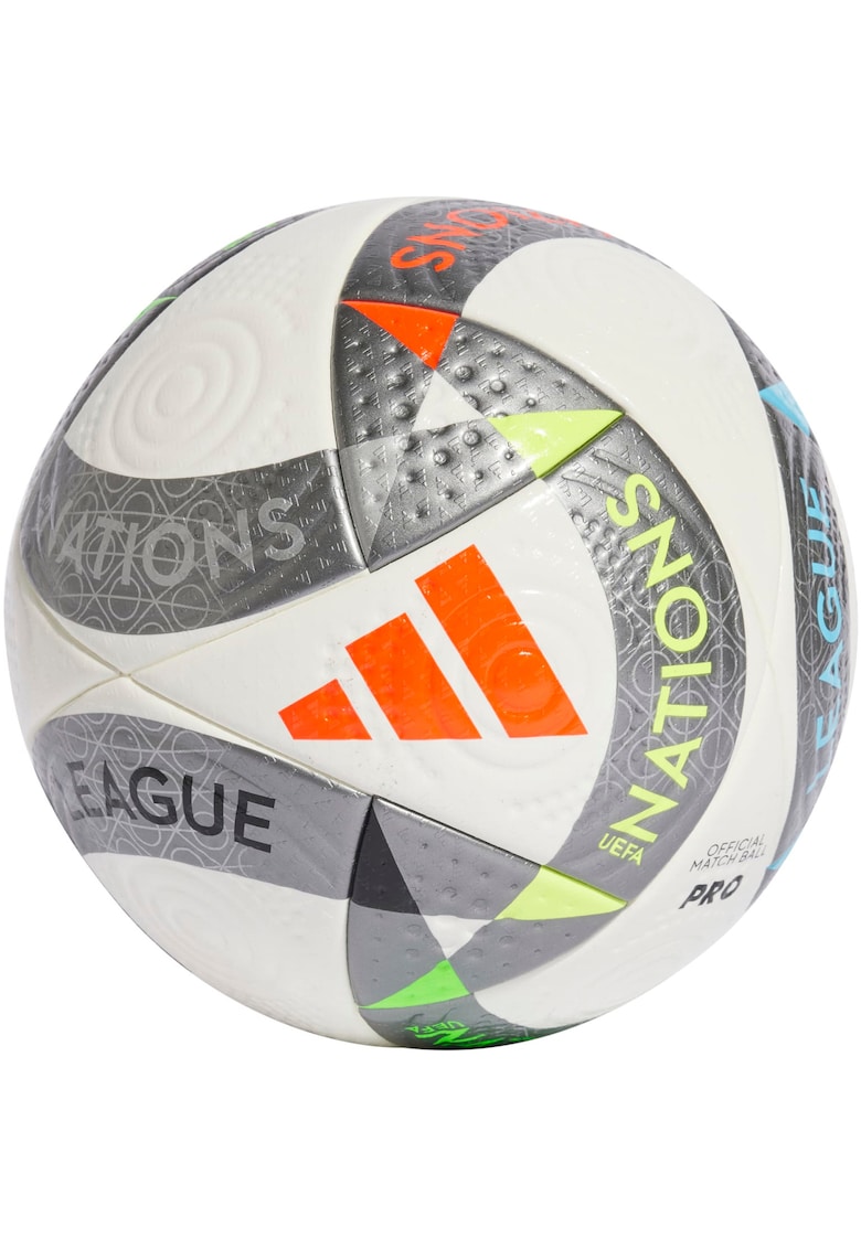 Minge oficiala fotbal Adidas UEFA Nations League - marime 5 - alb/gri