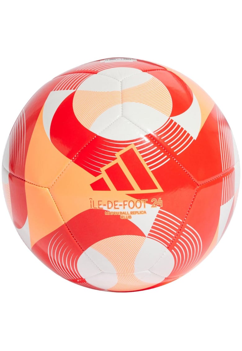 Minge oficiala fotbal Adidas Olympics Club - marime 5 - alb/albastru