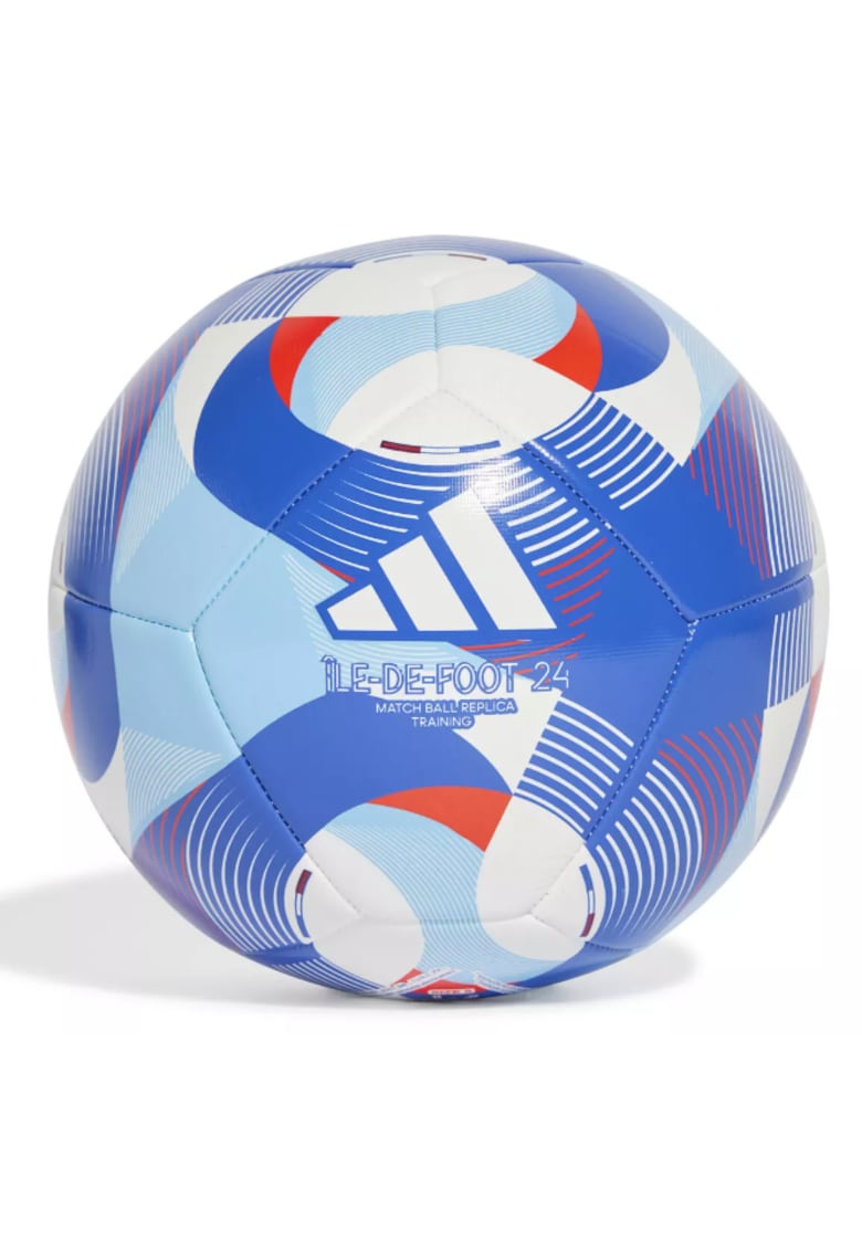 Minge oficiala fotbal Adidas Olympics Training - marime 5 - alb/albastru