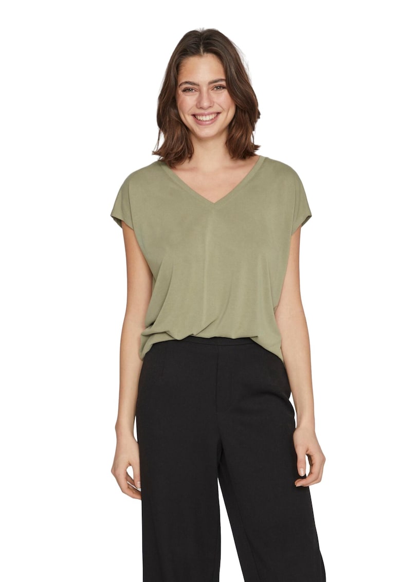 Tricou dama - Modal/Poliester - Verde - Verde