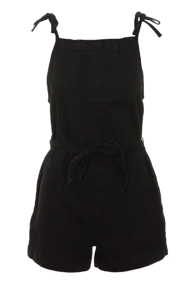 Salopeta de vara dama - Poliester - Negru -