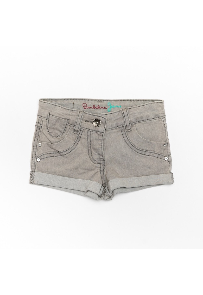 Pantaloni scurti de blugi - 43442 - Gri -