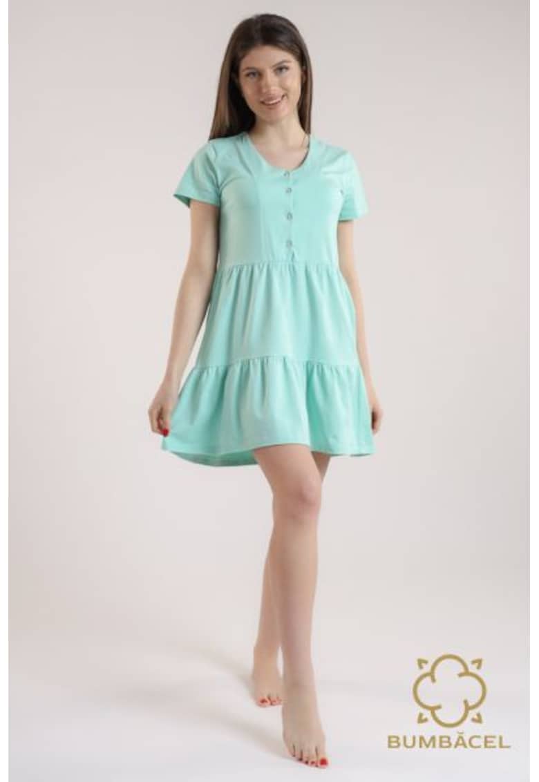 Rochie casual cu maneca scurta pentru dame