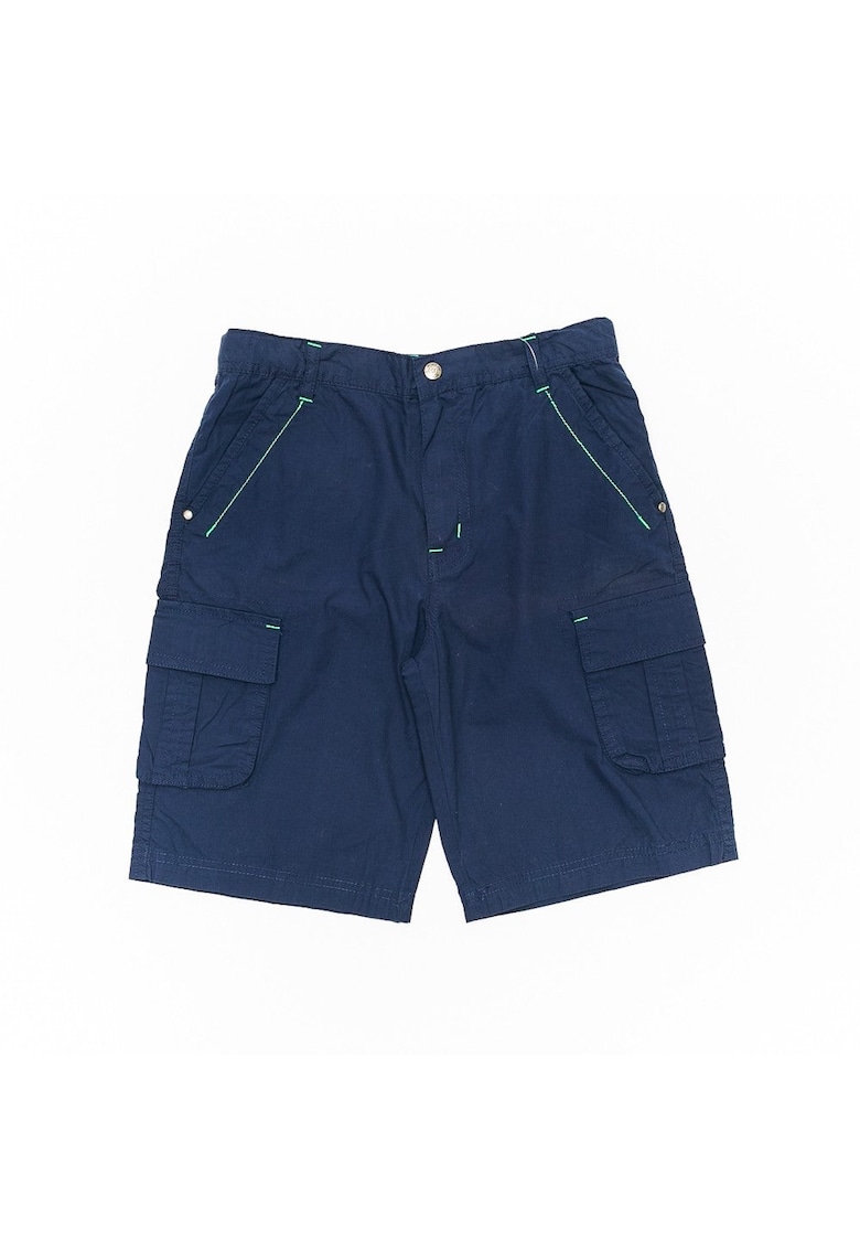 Pantaloni scurti - Wooloo Mooloo - din bumbac - 51342-2 - Bleumarin -