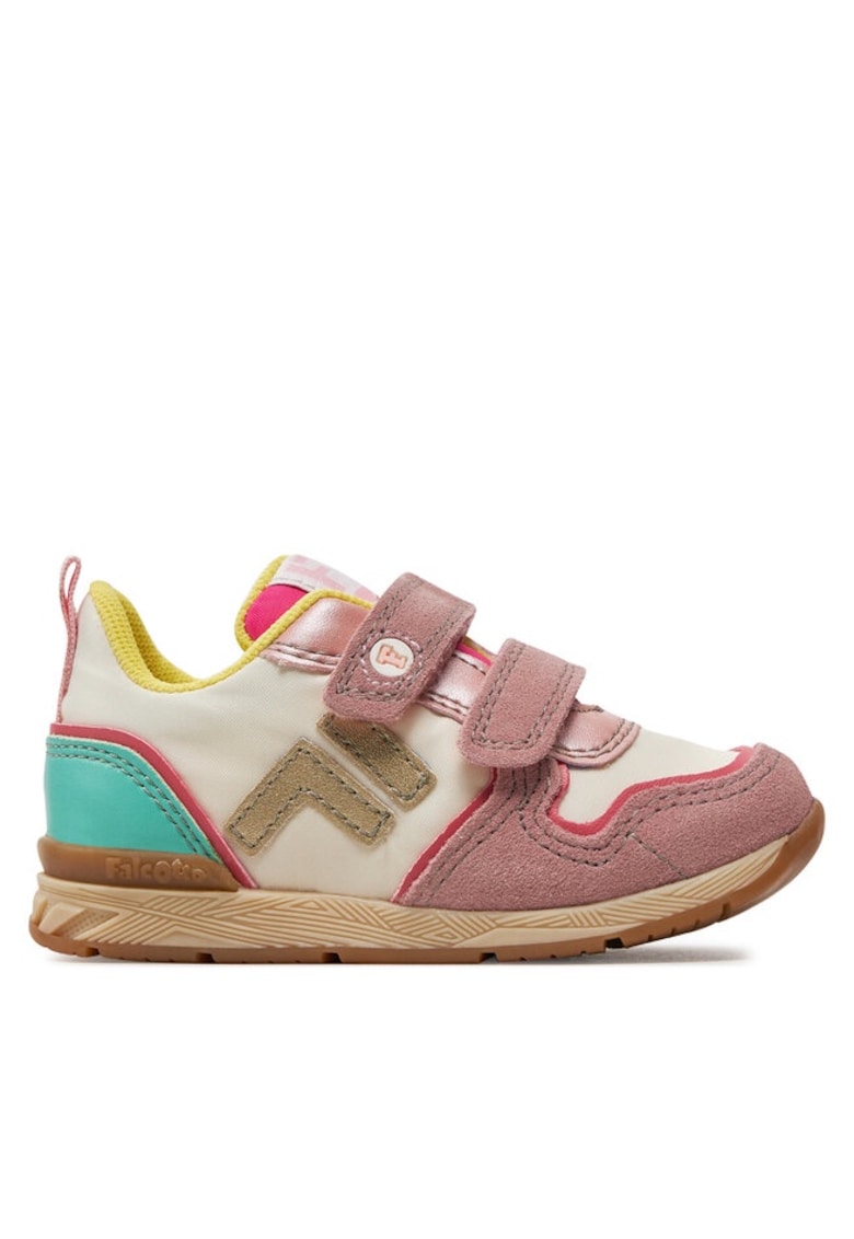 Naturino Mocasini copii 303875510 - Piele intoarsa/Textil - Roz - Roz