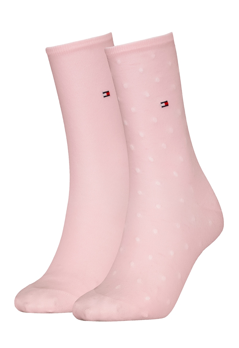 Set de sosete lungi cu logo - 2 perechi