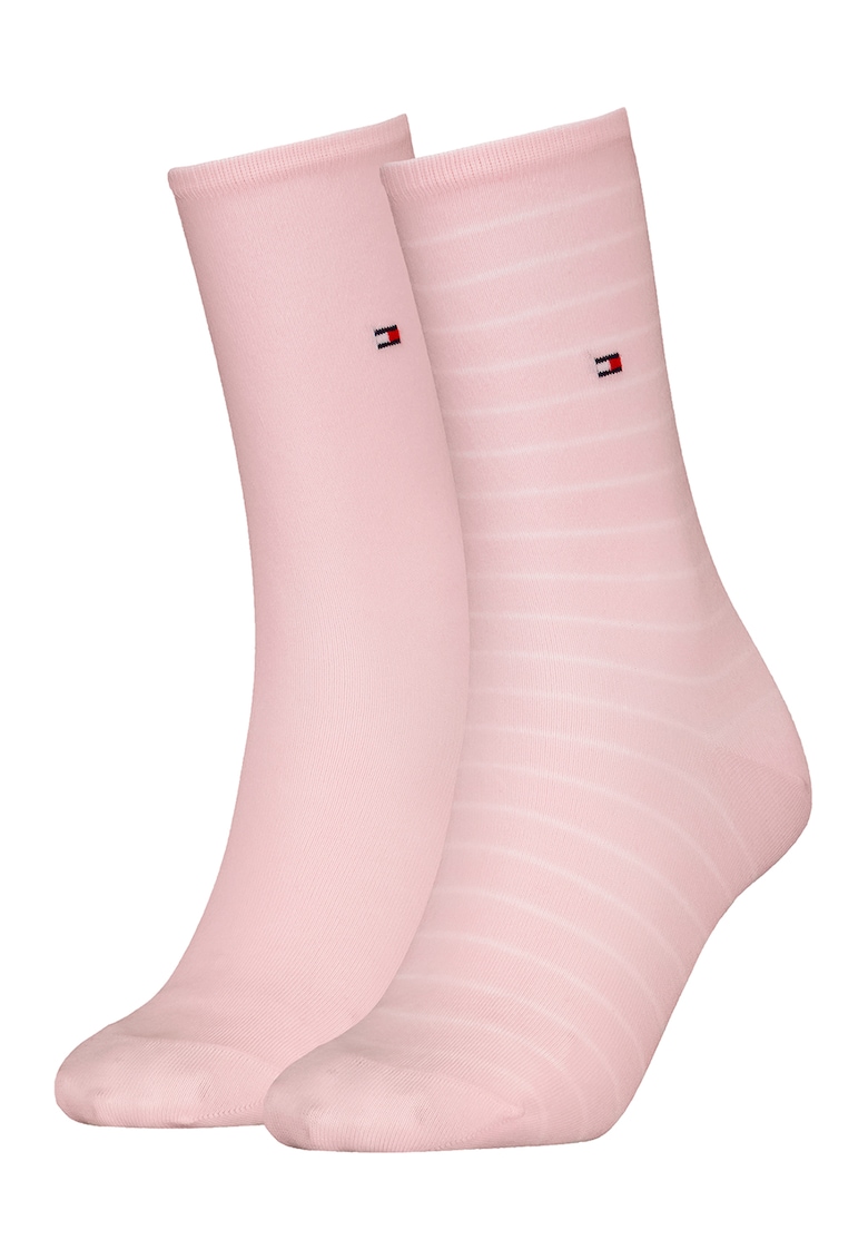 Set de sosete lungi - 2 perechi - Roz pal