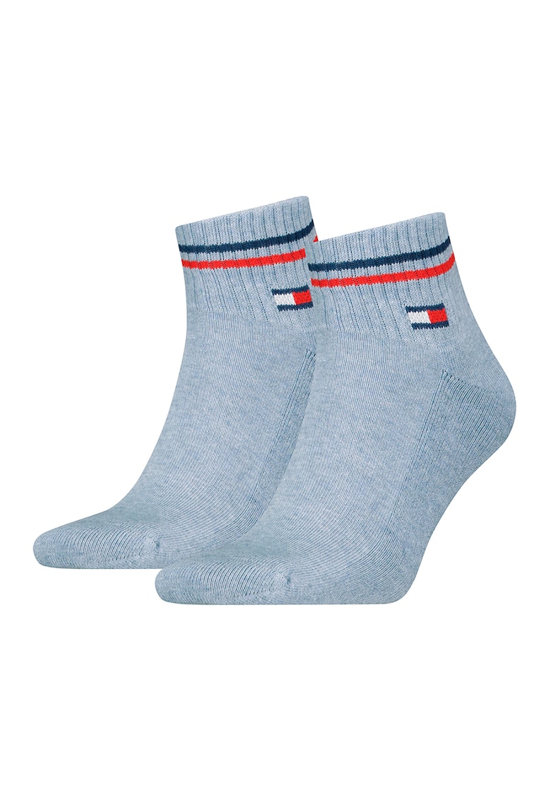 Set de sosete scurte unisex - striate - 2 perechi