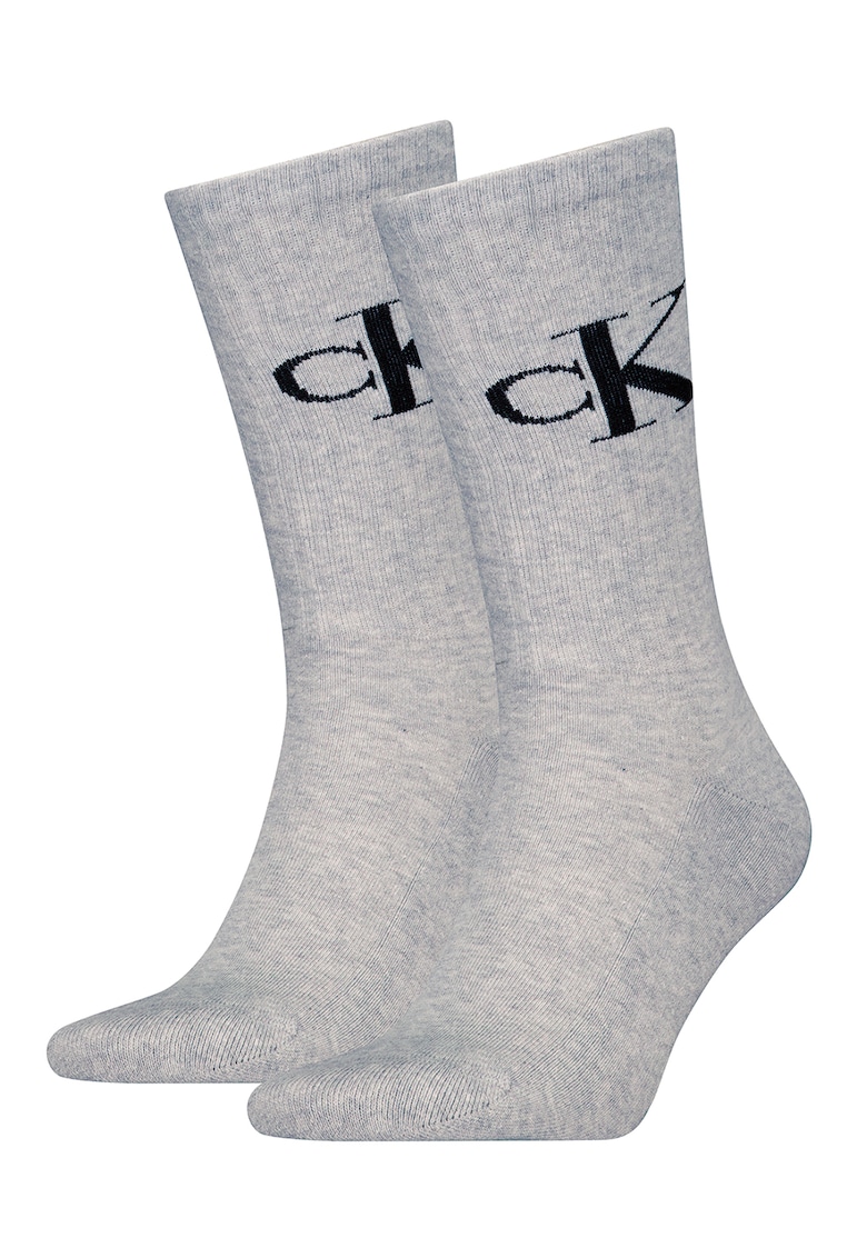 Set de sosete lungi cu logo - 2 perechi