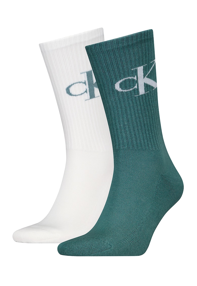 Set de sosete lungi cu logo - 2 perechi