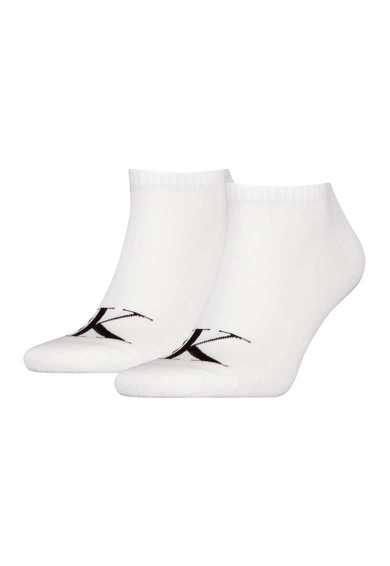 Set de sosete pana la glezna cu logo - 2 perechi