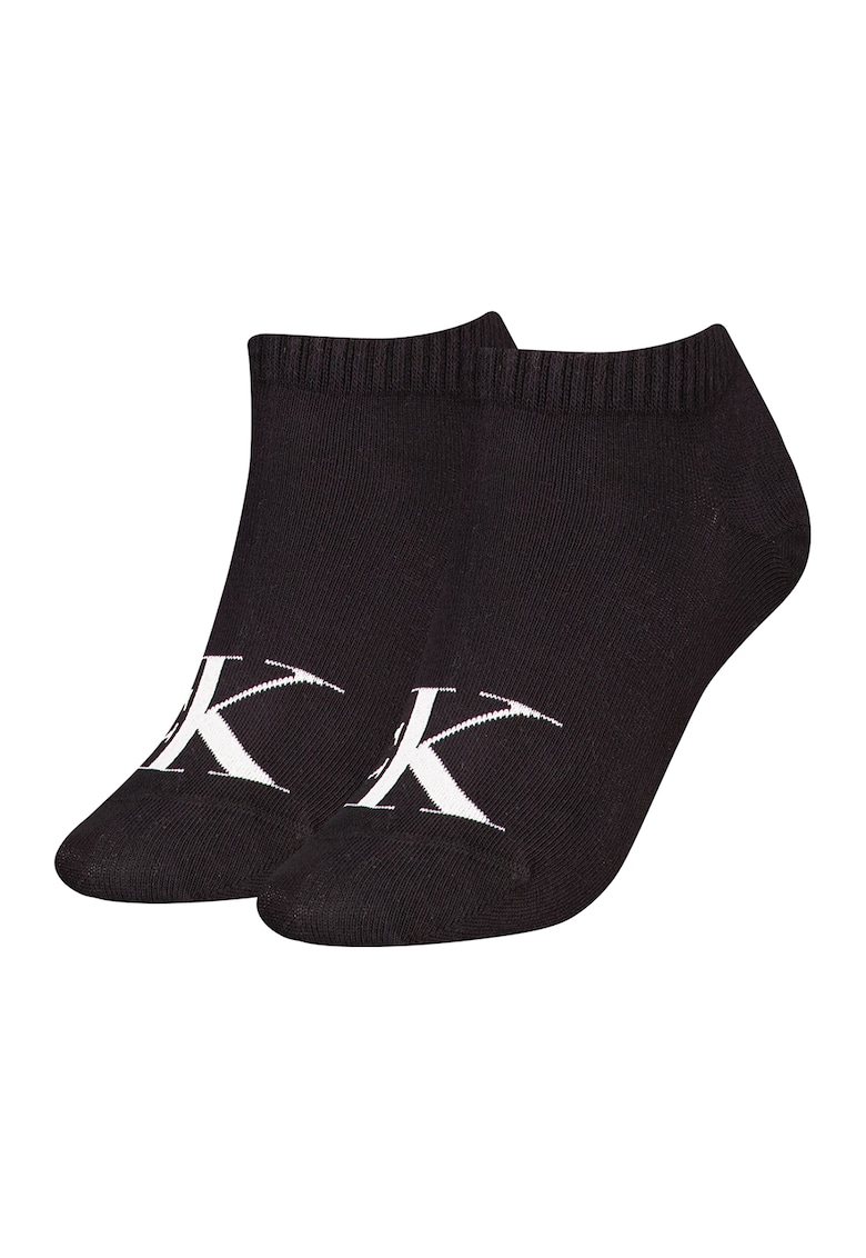 Set de sosete pana la glezna cu logo - 2 perechi