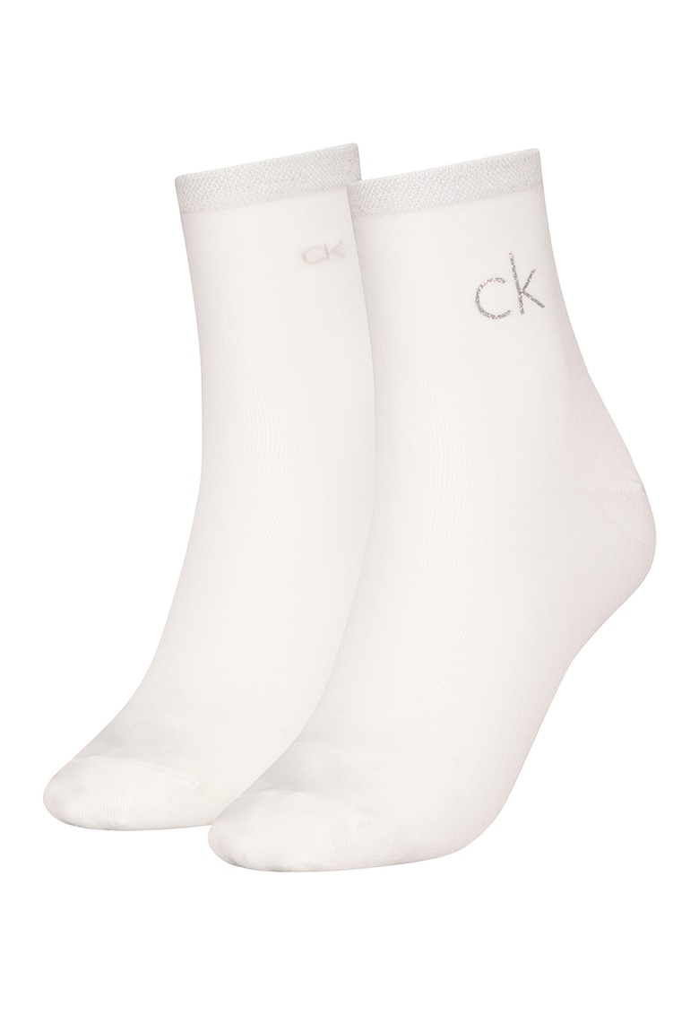 Set de sosete scurte cu logo - 2 perechi