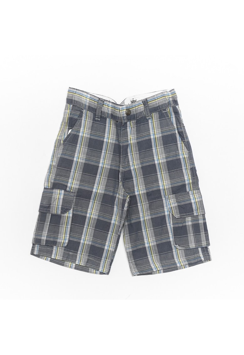 Pantaloni scurti in carouri - cu capsa - baieti - 11312