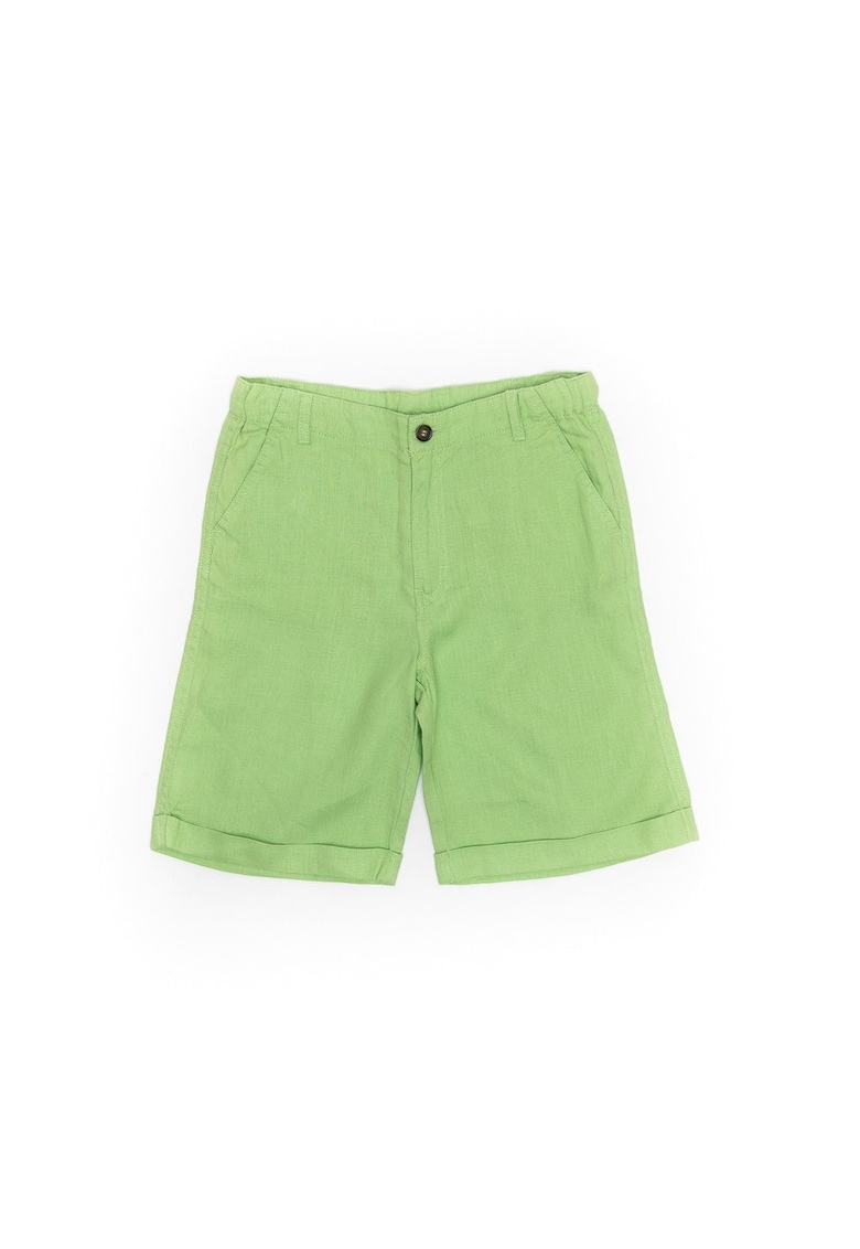 Pantaloni scurti din in - baieti - 21342-2