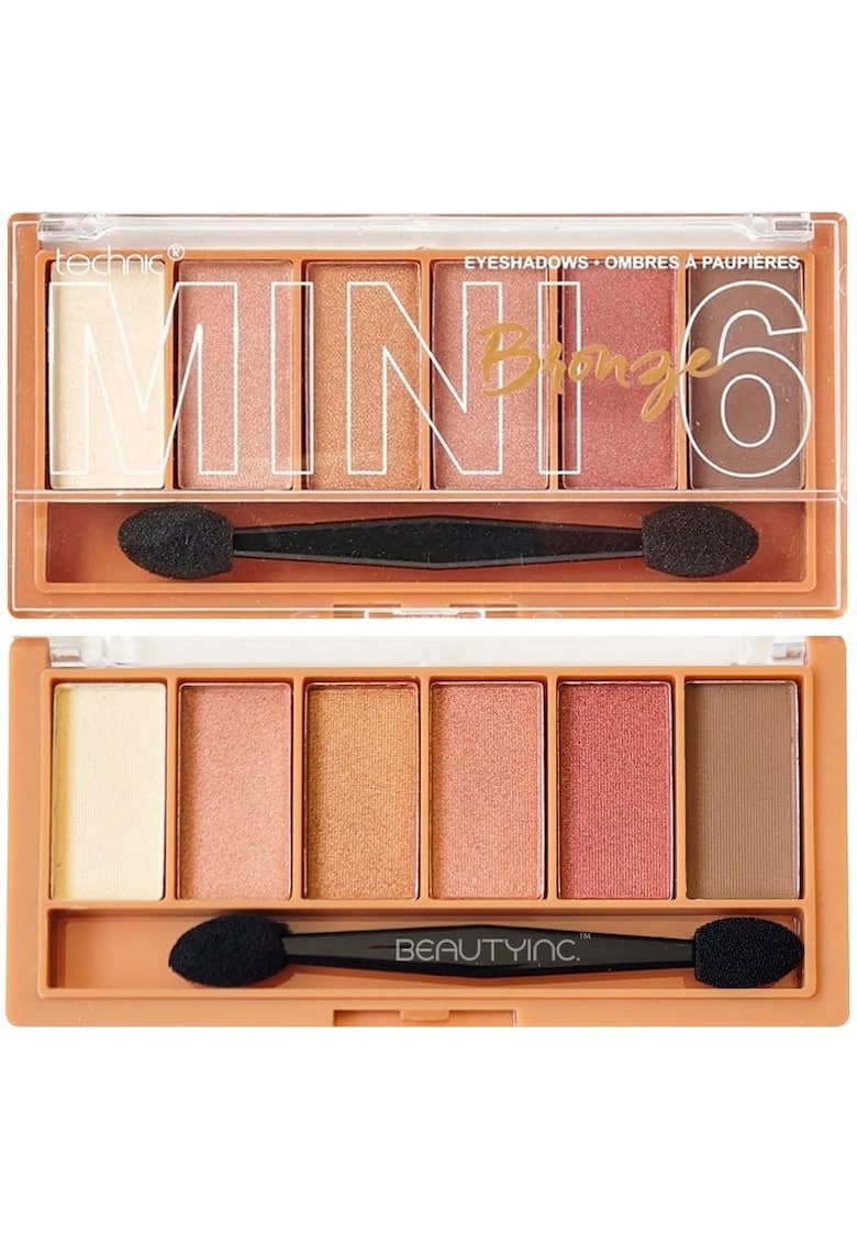 Paleta Farduri - Mini Bronze - 6 culori - 7.2 g