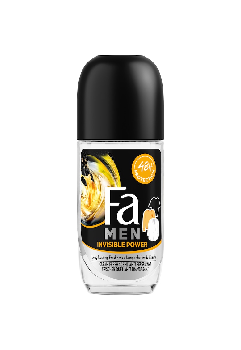 Deodorant roll-on anti-perspirant Men Sport - Barbati - 50 ml - Note verzi/Masculina