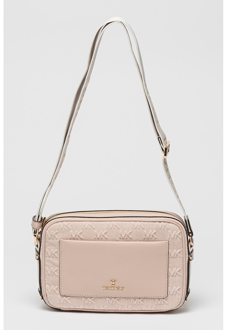 Geanta crossbody cu logo in relief Maeve