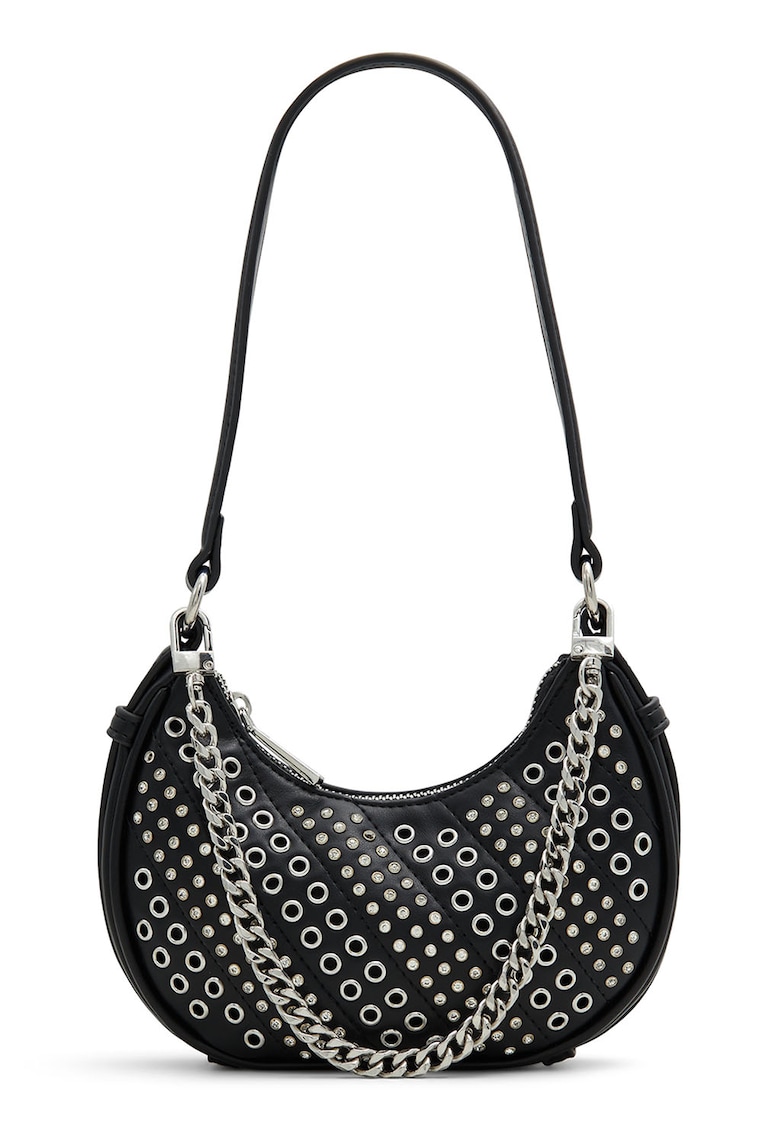 Geanta crossbody cu lant decorativ Nolia