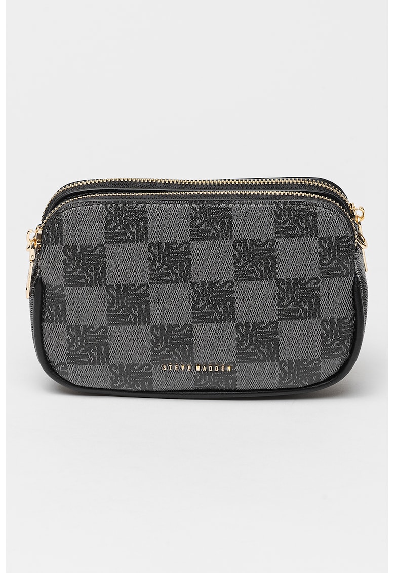 Geanta crossbody cu model in carouri