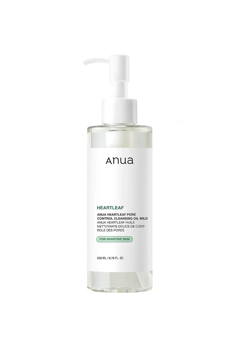 Ulei pentru curatarea tenului - Heartleaf Pore Control Cleansing Oil Mild - 200ml