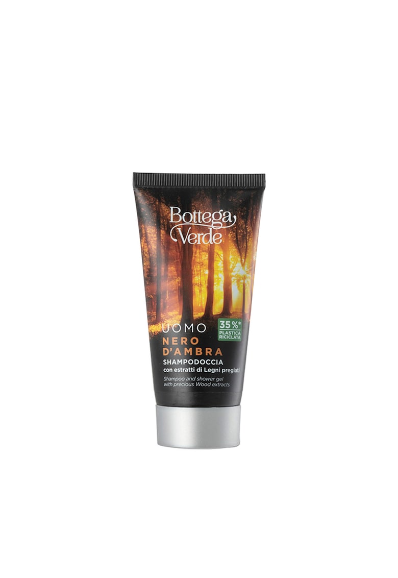 Travel size gel de dus hidratant cu extract de lemn pretios - Nero d'Ambra - 50 ML -